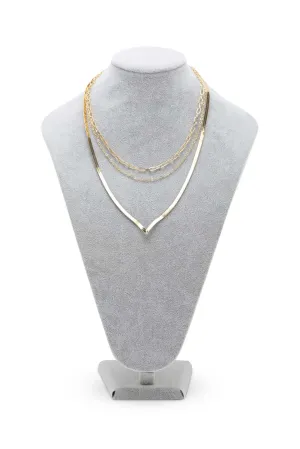 Women Gold Layered Necklaces