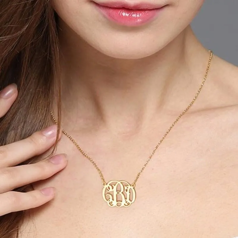 Women’s 925 Sterling Silver Hebrew Nameplate Necklace, Customize Monogram Name Pendant Necklace, Fine Jewelry Gift for Females