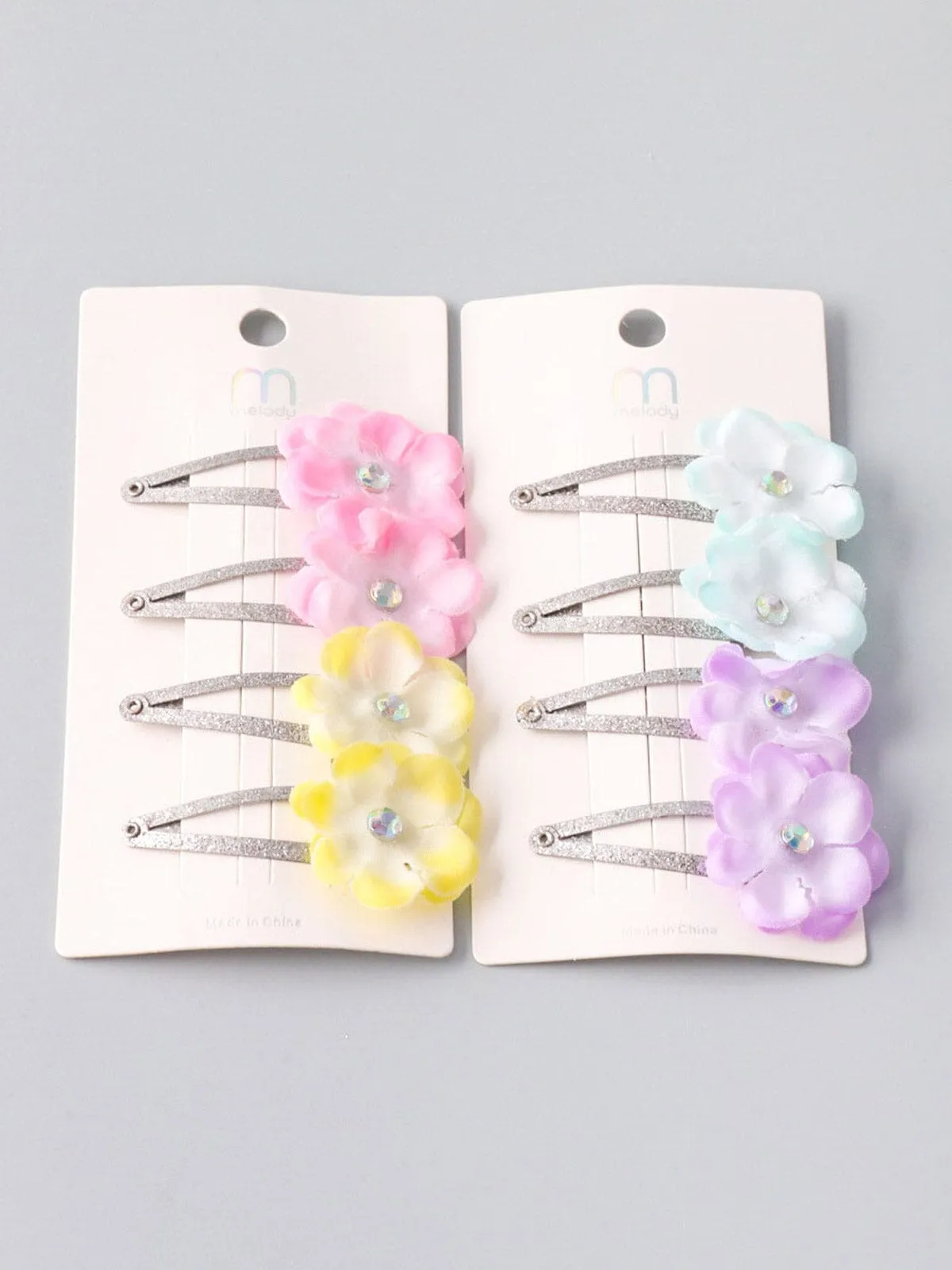 WOMEN'S ASSORTED COLORS FLOWER HAIR CLIP