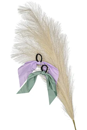WOMEN'S ASSORTED COLORS PEARL HAIR TIE'S
