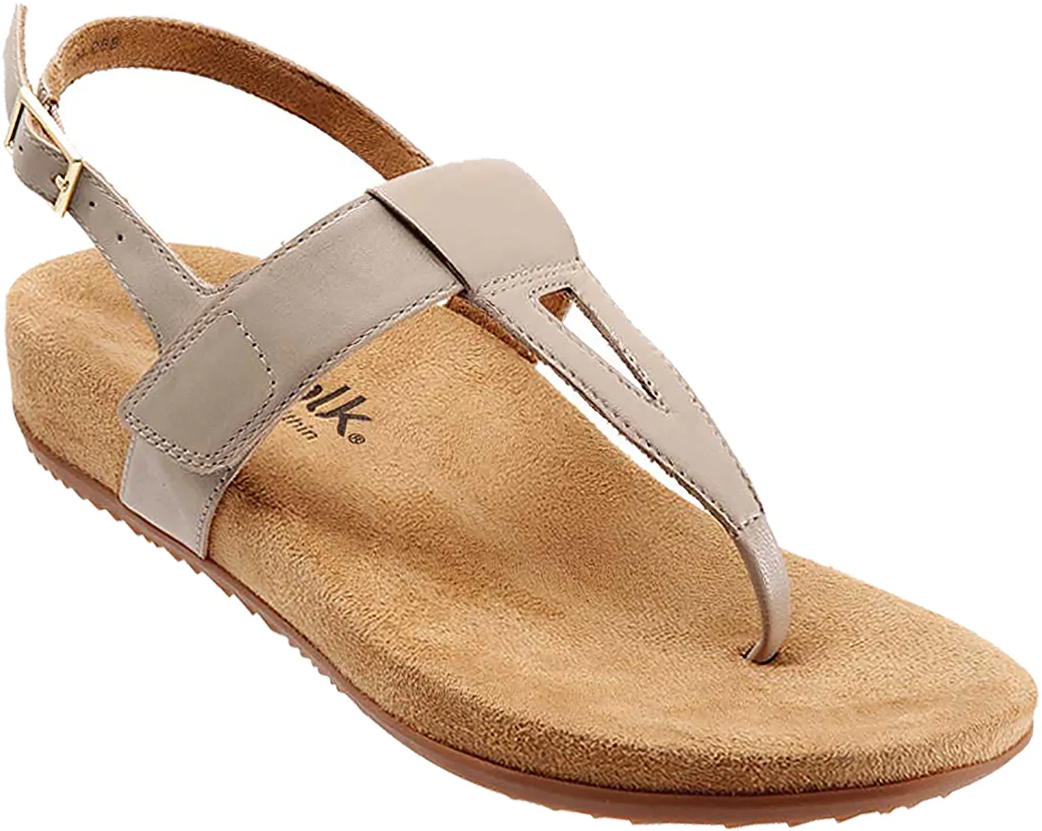 Women's SoftWalk Brea Grey Leather