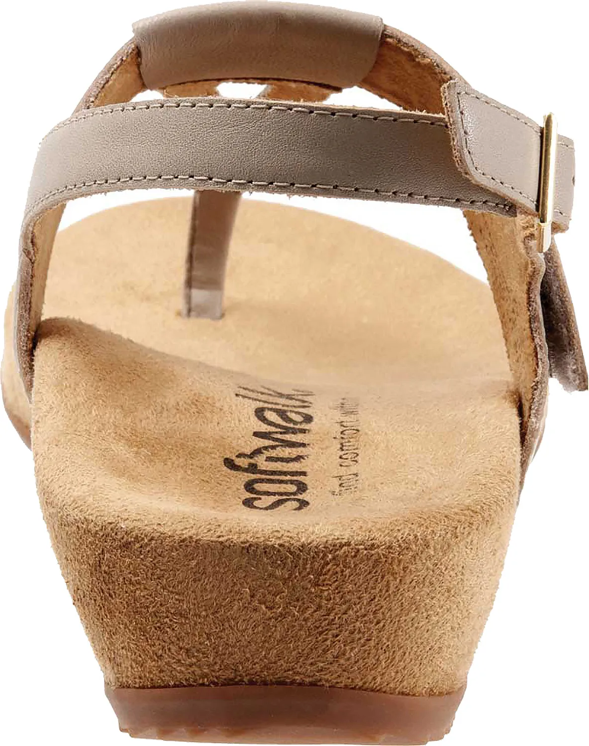 Women's SoftWalk Brea Grey Leather