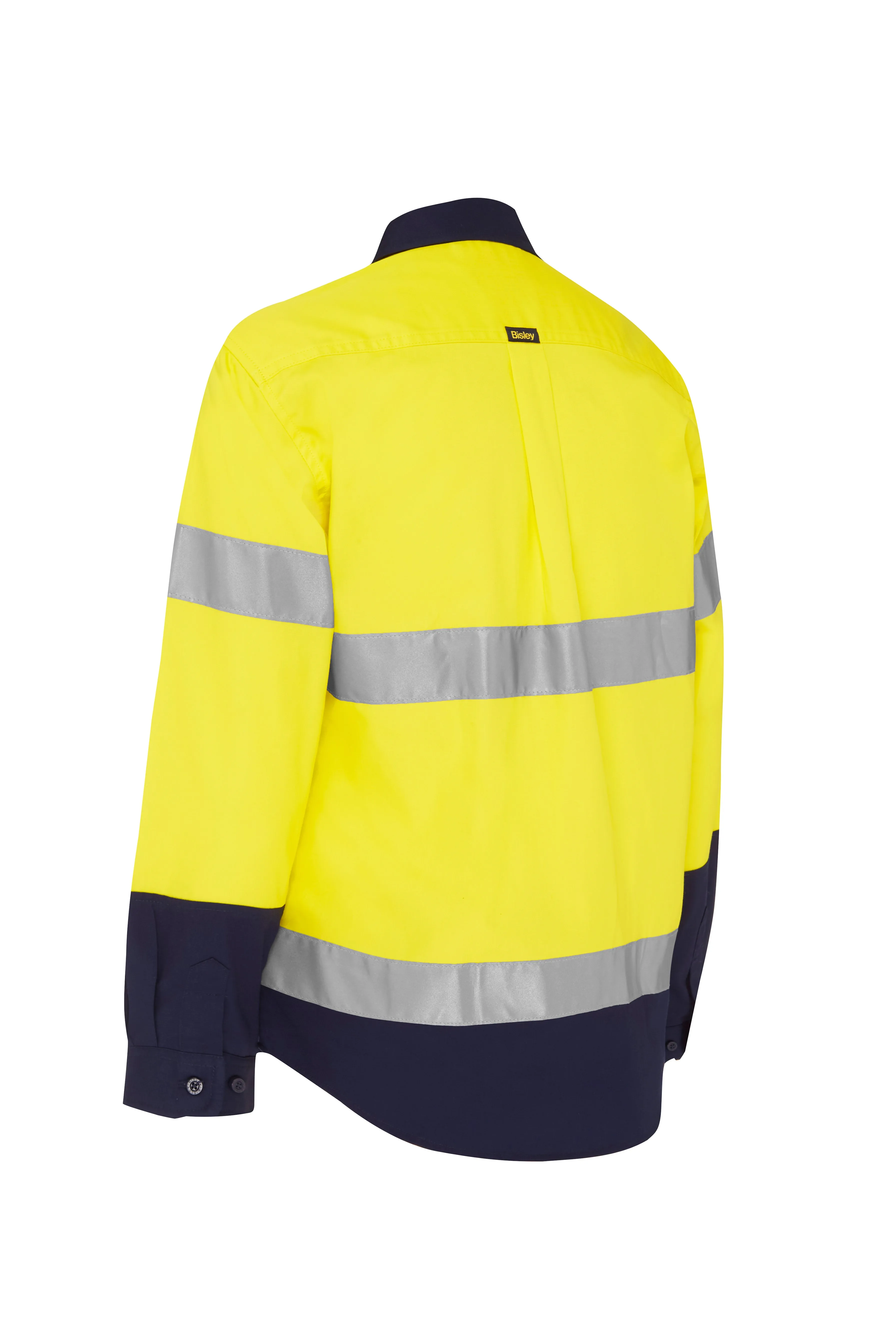 Womens Taped Hi-Vis Maternity Drill Shirt