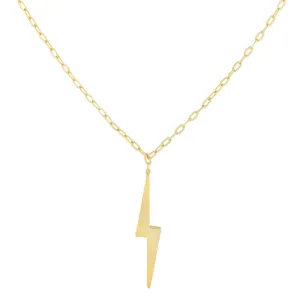 XL Lightning Bolt Chain Necklace