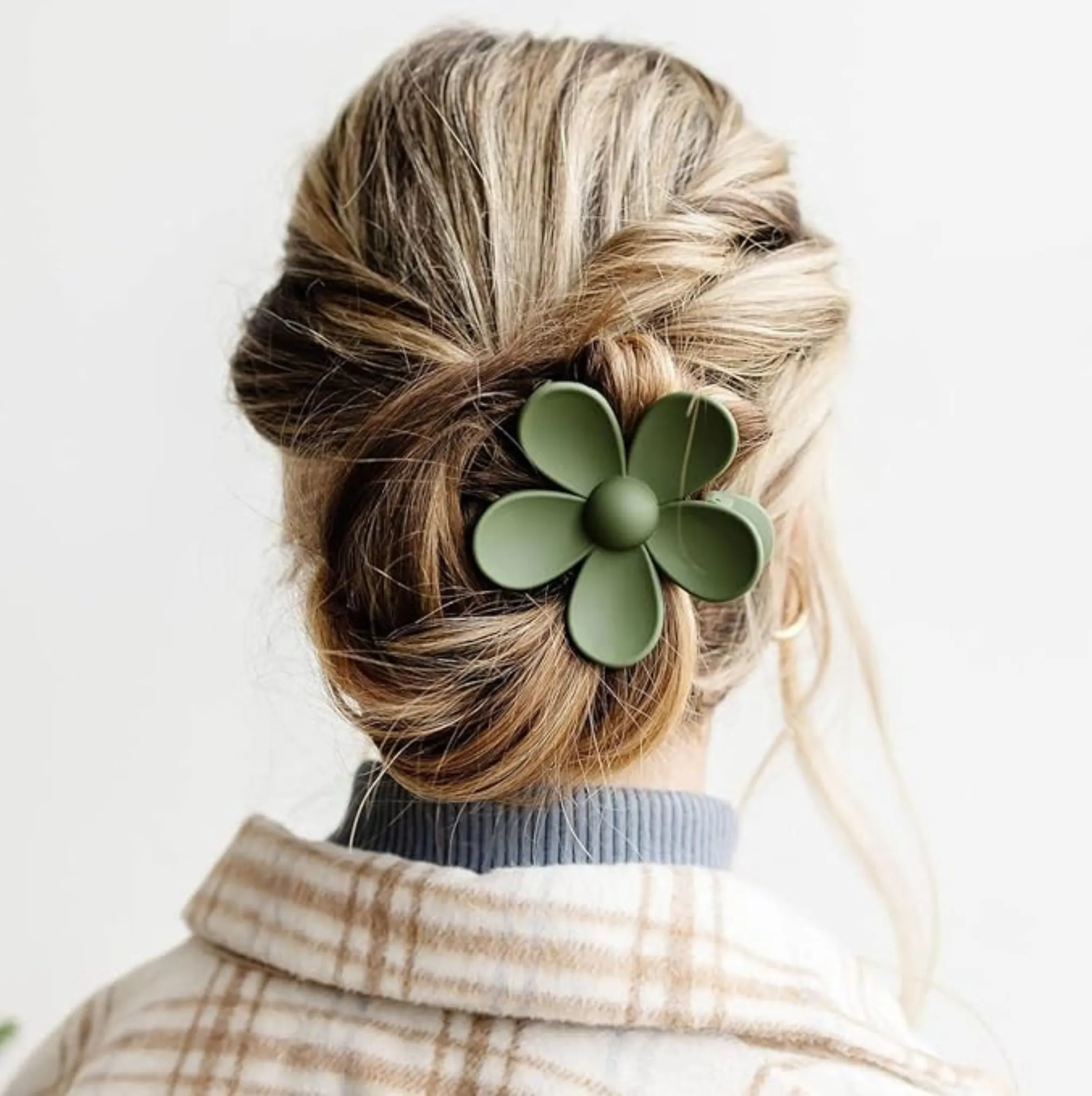 Yellow Flower Hair Claw